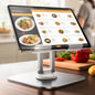 LISEN for iPad Stand for Desk,2025 Adjustable Tablet Stand Holder Metal iPad Holder Switch Mount,Desk Accessories for Women Men ipad Mount Kitchen Fits 4-12.9" Tablet/Monitor/Switch/iPhone/Kindle