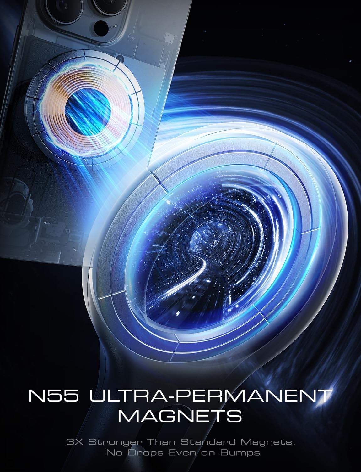 LISEN for iPhone 17 Pro Max Car Mount MagSafe Car Mount, Air Vent Phone Holder Car [Strong Magnetic] Hands Free Cell Phone Holder Strong Clip Car Accessories fit iPhone 16 15 14 13 Pro Plus Max