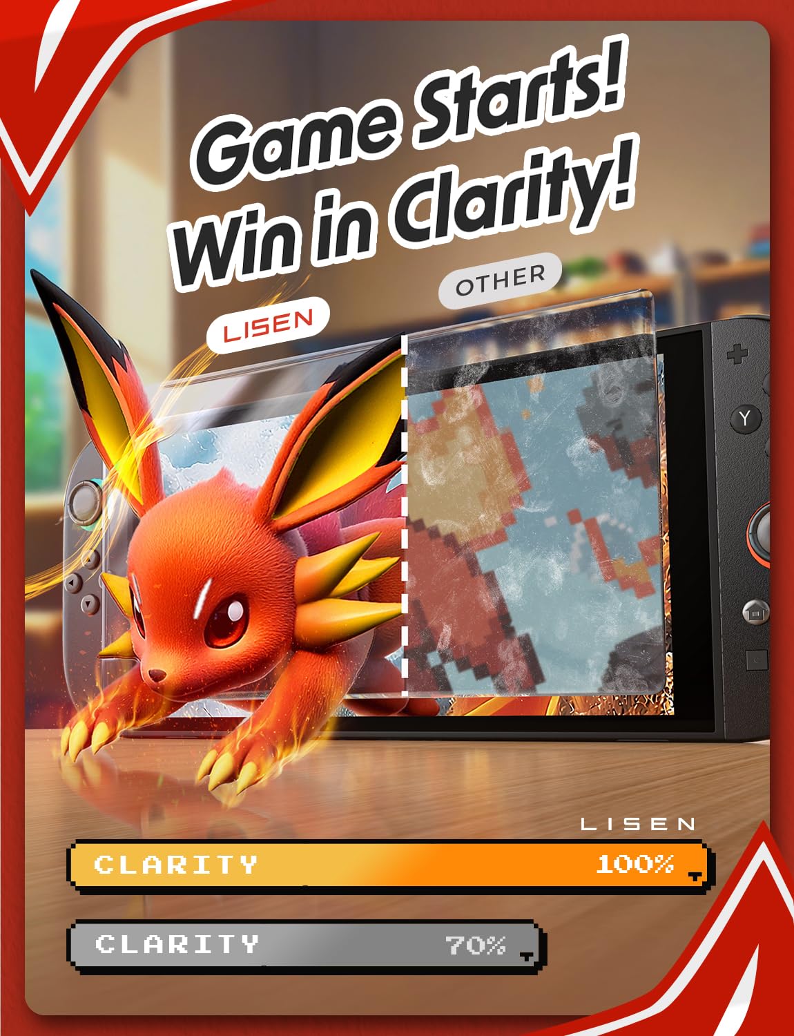 LISEN 2-Pack Screen Protector for Nintendo Switch 2 [2025 Upgrade] (ANTI-GLARE & Auto Alignment Kit) Tempered Glass, Accessories, Switch2 [Longest Durable] Full Coverage switch 2 HD Clear, 2 Pack