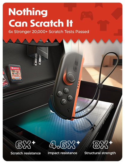 LISEN 2-Pack Screen Protector for Nintendo Switch 2 [2025 Upgrade] (ANTI-GLARE & Auto Alignment Kit) Tempered Glass, Accessories, Switch2 [Longest Durable] Full Coverage switch 2 HD Clear, 2 Pack