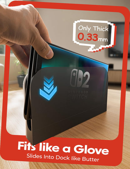 LISEN 2-Pack Screen Protector for Nintendo Switch 2 [2025 Upgrade] (ANTI-GLARE & Auto Alignment Kit) Tempered Glass, Accessories, Switch2 [Longest Durable] Full Coverage switch 2 HD Clear, 2 Pack