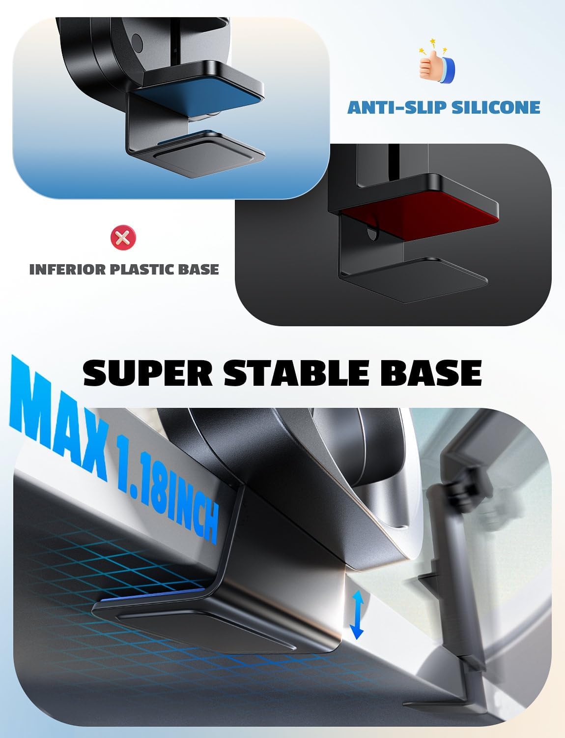 LISEN Airplane Gadgets Travel Europe Vacation Essentials Phone Holder for iPhone 17 MagSafe Travel Accessories Long Flight Must Have Toddler Mini Travels Essentials Kids Women Cruise Essentials