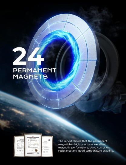 LISEN for MagSafe Car Mount Magnetic Car Phone Holder [95% Increase Magnetism] for iPhone 17 Your Car Accessories for Men Truck 360 Vent Phone Mount for Garmin GPS Fit iPhone 17 Pro Max Air 16 15